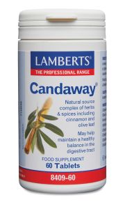 CANDAWAY (kosttillskott vid svamp överväxt) (60 tabletter)