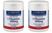 L-Teanin 200mg kosttillskott - 120 tabletter 
